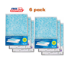 6 Pack, PetSafe  ScoopFree  Crystal Litter Disposable Refill Tray Leak Proof