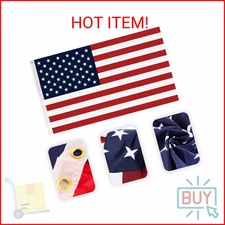 American Flags For Outside 3x5 – USA Flag Country Decor for Home, Back Yard - US