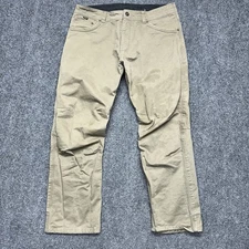 Kuhl Free Rydr Pants Vintage Patindye Outdoor Hiking Light Brown Men's 36x30