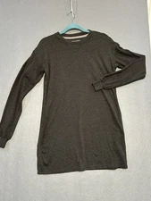 The Normal Brand Men's Small Grey Stretch Long Sleeved Crew Neck Sz Small