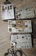 BOX OF VINTAGE ROCKOLA JUKEBOX PARTS...POWER SUPPLIES & AMPLIFER
