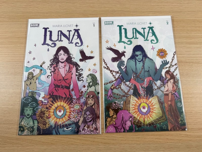 Luna #1 #2 Maria Llovet BOOM Studios 2021 1st Print Cover A Lot Comics Bagged