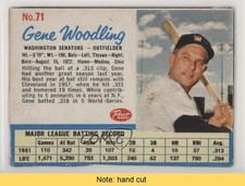 1962 Post Gene Woodling #71 READ z6d