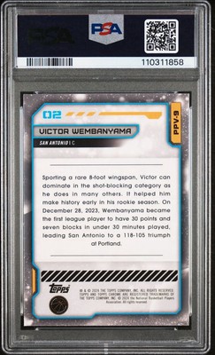 2023-24 Topps Cosmic Chrome - Planetary Pursuit Victor Wembanyama