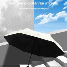 Umbrellas Sun Umbrellas Rain And Sunny Manually Folded Portable Umbrellas