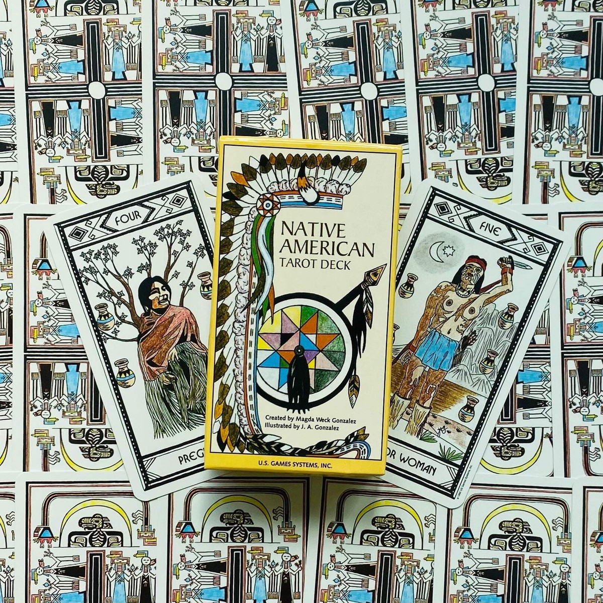 Native American Tarot Deck 78 Cards by US Games Systems with
