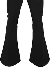 Men's Vintage Bell Bottom Pants 70s,Disco Outfit Bell Bottom Flared Jeans 42