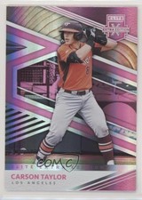 2020 Panini Elite Extra Edition Pink Carson Taylor #137 5p5
