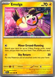 Emolga 030/086 Chaos Rising