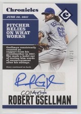 2017 Panini Chronicles Auto Blue 16/25 Robert Gsellman #CA-RG Auto 0b2