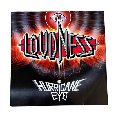 Loudness Hurricane Eyes LP Vinyl 1987 7906191 Heavy Metal