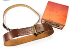 US WW2 Vintage Unused Military & Police Service Leather Belt w/ Box