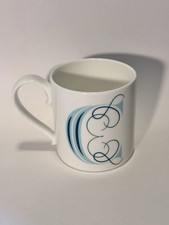 Fortnum & Mason C Initial Coffee Mug London England Fine Bone China Tea Cup New