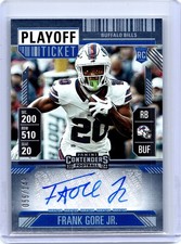 2024 Panini Contenders #155 Frank Gore Jr. Playoff Ticket #/149
