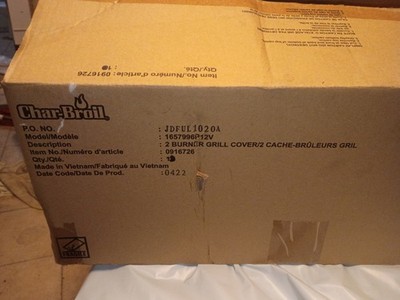 (10) UNIVERSAL 52 in'' Grill Cover Barbecue Char Broil All-Season 2 Burner Medium