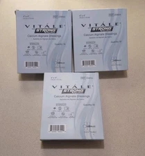 Vitale Calcium Alginate Dressings  4X5 Inch Box of 10  Ref # 20654 3 Pack