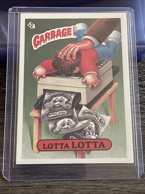 1987 Garbage Pail Kids series 8 Lotta Lotta 330a GPK OS8 NM-MT