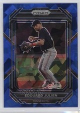 2023 Panini Prizm Blue Ice Prizm Edouard Julien #70 1co7