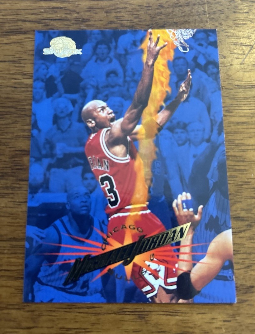 MICHAEL JORDAN 1995-96 Skybox Premium Card #15 MJ Chicago Bulls HOF