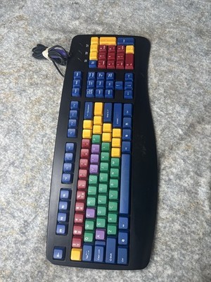 Chester Creek F21-WE28 Kids Keyboard Colorful Learning Board USB Connection