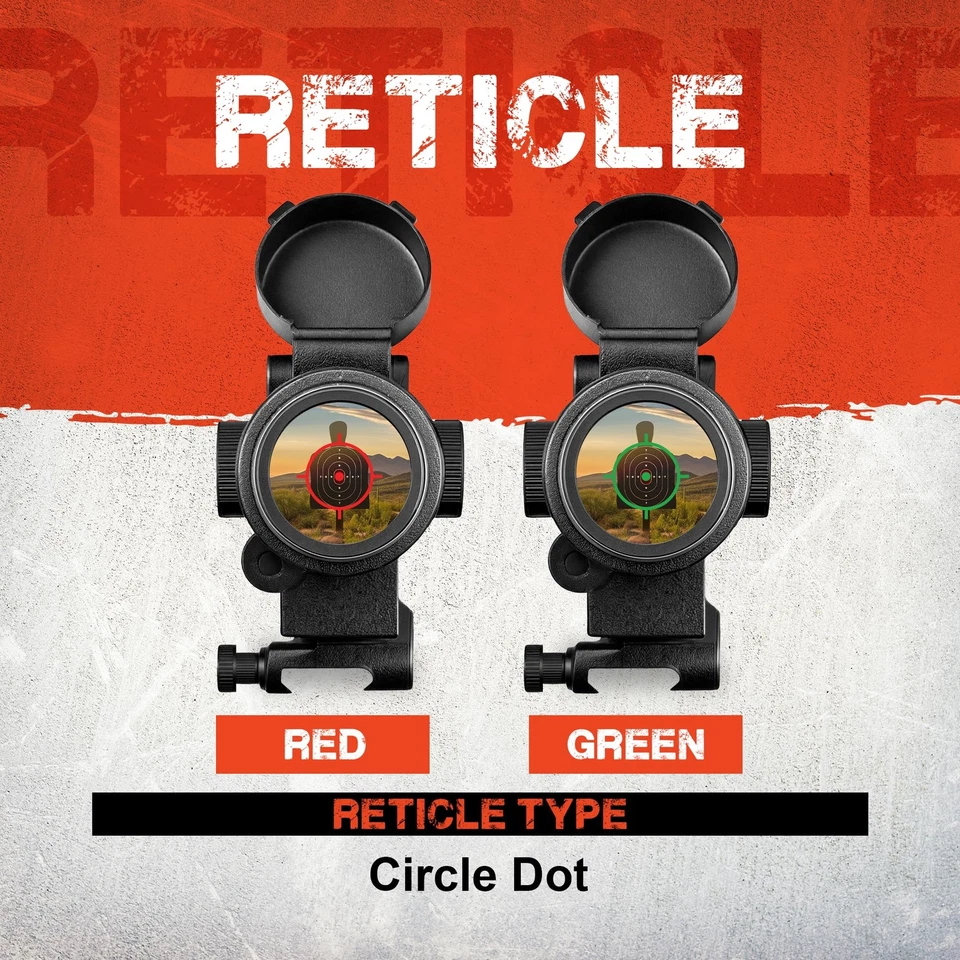 Vista de punto Firefield Impulse 1x22 láser rojo 5 mW clase IIIA óptica de caza Foto 2 de 4