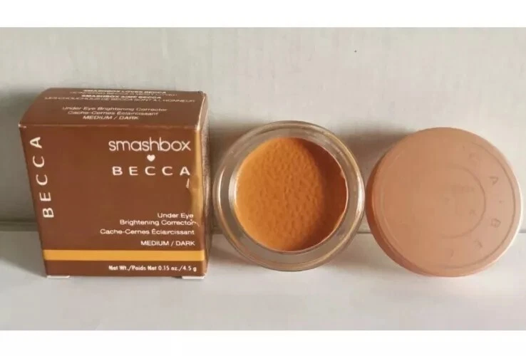BECCA Smashbox Under Eye Brightening Corrector MEDIUM/DARK 4.5g New Full Size x1 - Image 4 of 4