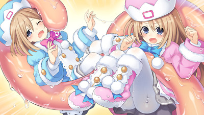 Anime hyperdimension neptunia girls ram Playmat Game Mat Desk