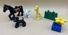Lego Duplo Animal Lot Baby Diplodocus Dinosaur, Dog, Horse, Bunny Rabbit Figures