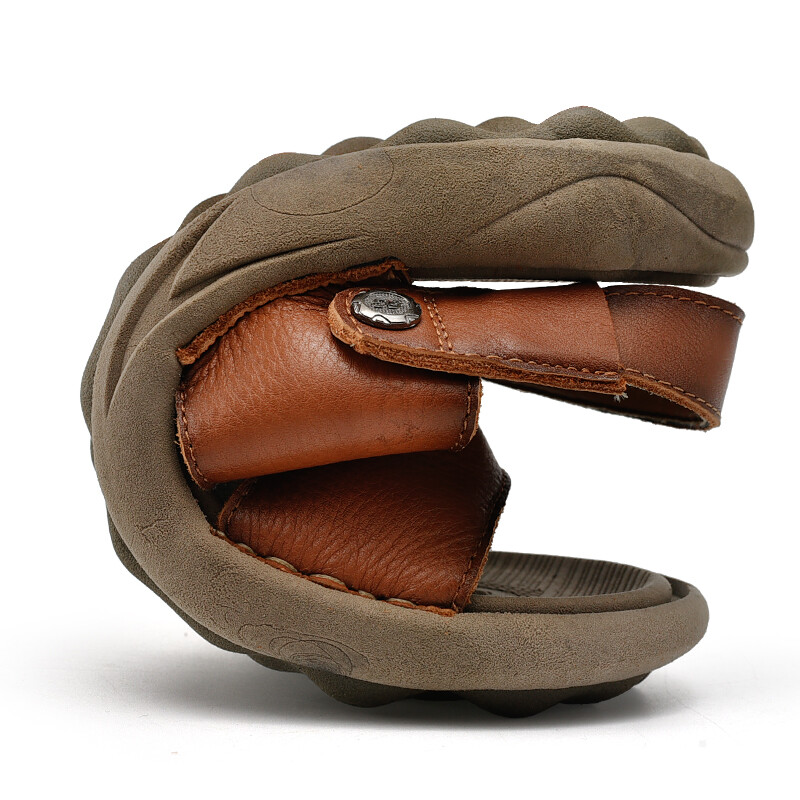 PANTOFOLA D’ORO Scarpe casual estive uomo sandali outdoor pantofole morbide comode sandali da spiaggia