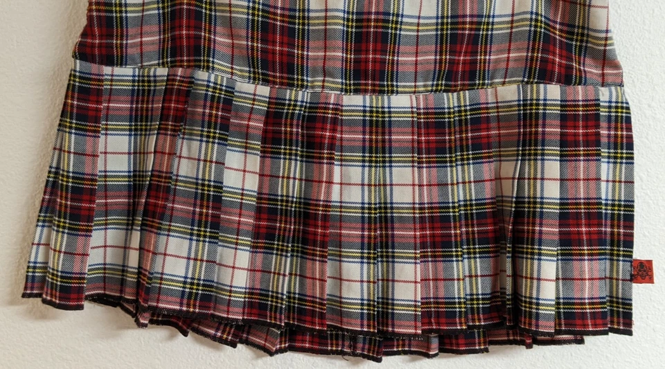 Minifalda para mujer TRIPP NYC plisada a cuadros gótica punk Y2K GRANDE Foto 4 de 4