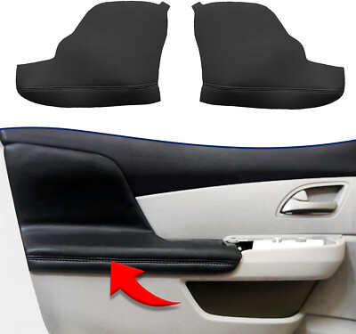 AOUTTUOA 2pcs Door Panel Armrest Replacement Cover Black Leather Compatible With Honda Odyssey 2011 2012 2013 2014 2015 2016 2017 : Buy Online At Best Price In KSA - Souq Is Now - Foto 6