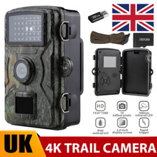 32GB Wildlife Trail Camera 1080P Game Night Vision Outdoor Motion Hunting Cam UK