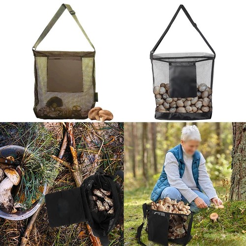 Multi Functional Large Capacity Bag for Mushroom Harvesting and Shopping - Picture 6 of 24