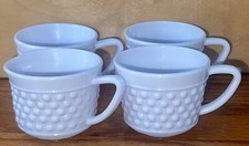 Vintage Children  s Tea Set Hobnail Filigree Set Of 4