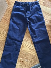 Polo Ralph Lauren School Boys Pants Size 12 Navy Blue