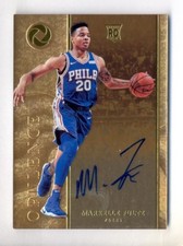 MARKELLE FULTZ 2017-18 PANINI OPULENCE AUTOGRAPH AUTO ROOKIE RC #28/79