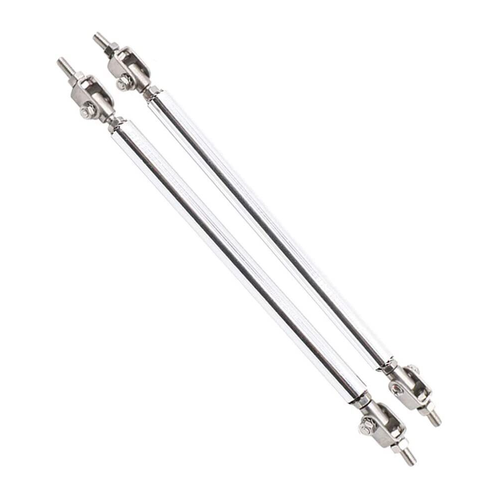 For Bentley Front Bumper Lip Spoiler Splitter+Strut Rods Carbon Fiber - Picture 9 of 15