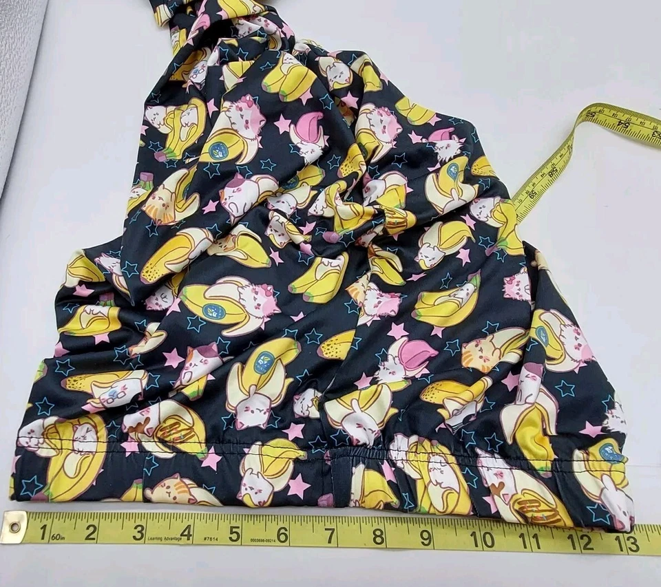 Hot Topic милый Kawaii хрустящий Bananya Cat леггинсы размер средний  - Изображение 2 из 4