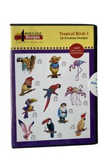 Amazing Designs Embroidery Solutions Tropical Birds I 20 Premium Designs ADP-3