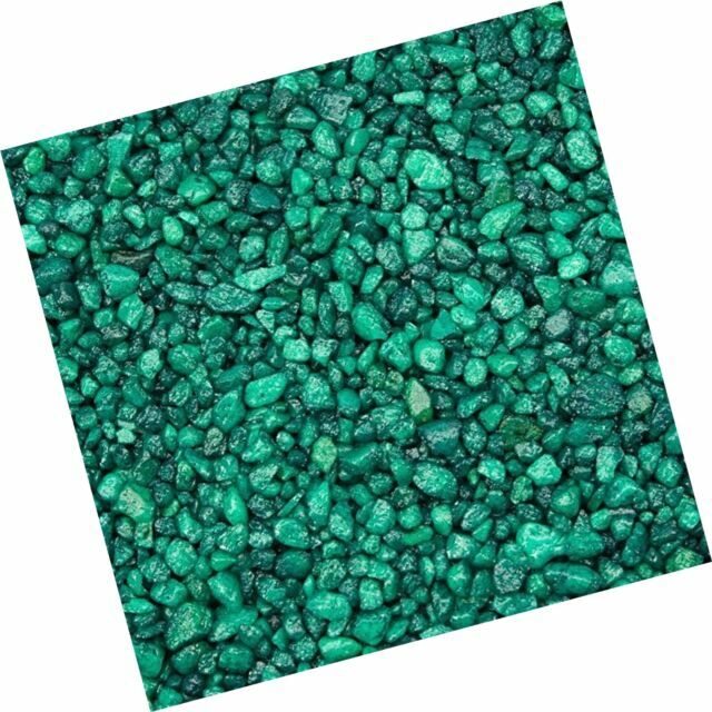 Special Green Aquarium Gravel for Freshwater Aquariums 5pound Bag for