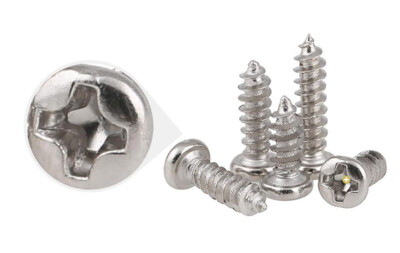 M1~M4 Phillips Pan Head Metallblech selbstschneidende Schrauben Ni-plattierter