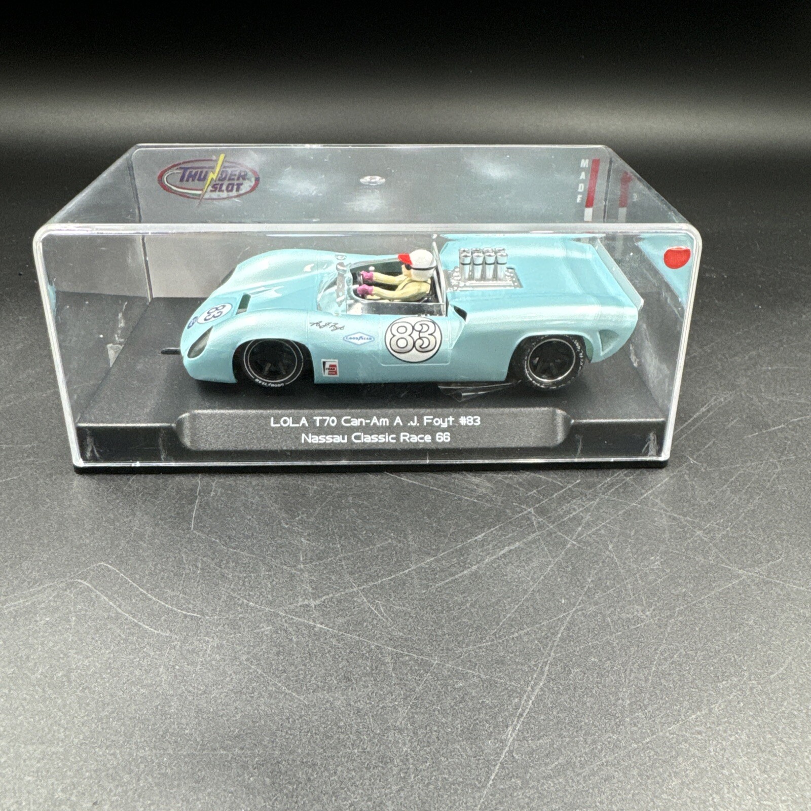 Thunder Slot CA00207S/W LOLA T70 Can-am No83 AJ Foyt Nassau Classic 66