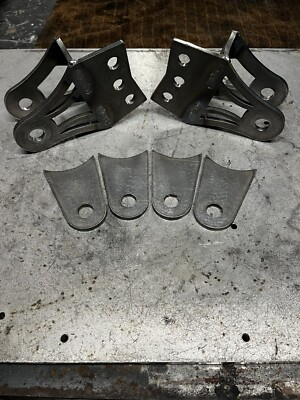 #ad #ad traction bar mount set 1 2” Bolt Holes With Axle Tabs For 3 1 2” Axle $145.00