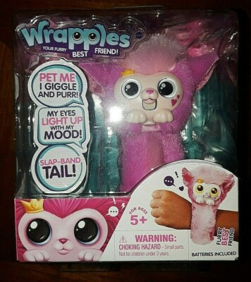 NEW, WRAPPLES LITTLE LIVE PETS INTERACTIVE FURRY FRIENDS, PINK PRINCEZA  L@@K! 🎁 - Main Image