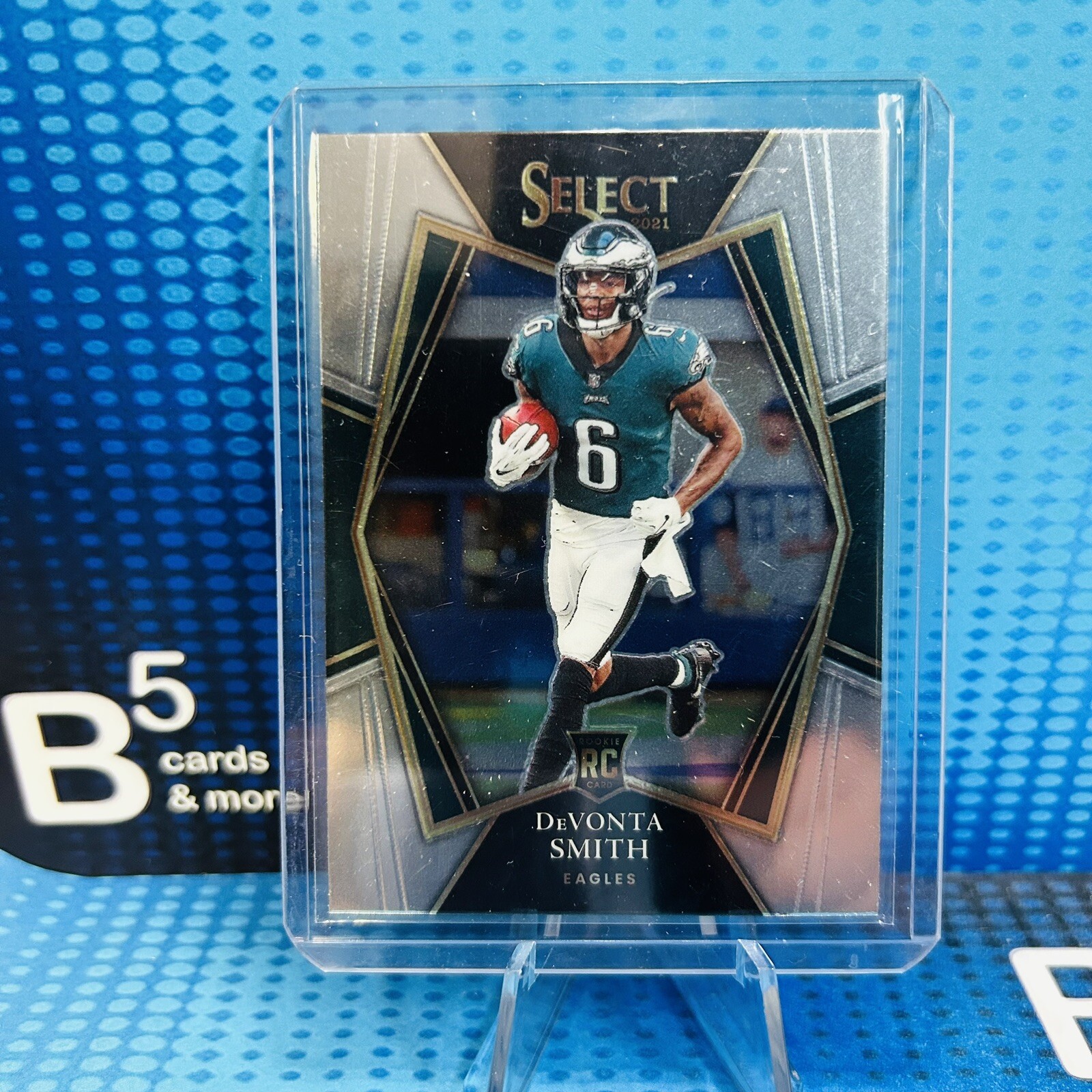2021 Panini Select DeVonta Smith Premier Level Rookie Philadelphia Eagles #149