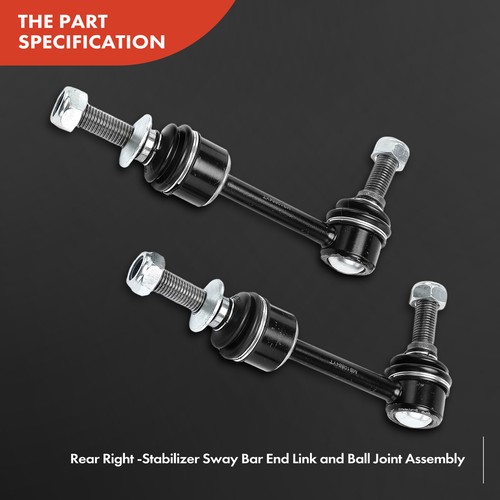 2x Rear Left & Right Sway Bar End Link for BMW E70 E71 E72 F15 F85 F86 X5 X6 AWD - Picture 8 of 10