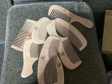 Homemade Wooded Comb Set , Natural Wood