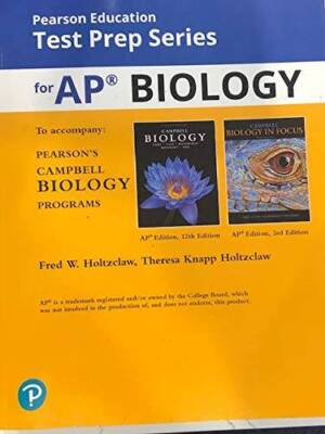 #ad #ad Test Prep Series AP Biology for Cambell Biology 12th editionAP VERY GOOD $6.86