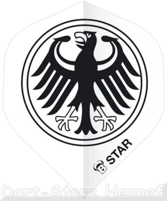 6 Dart Flights BULL'S B-Star "DEUTSCHLAND ADLER"