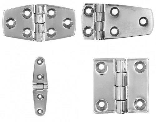 PONTTOR Scharniere aus Edelstahl A4 rostfrei Tür Möbel Boot Yacht